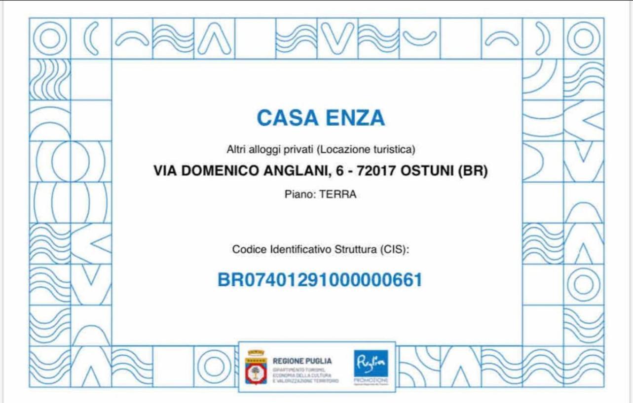 Ferienwohnung Casa Enza Ostuni Exterior foto
